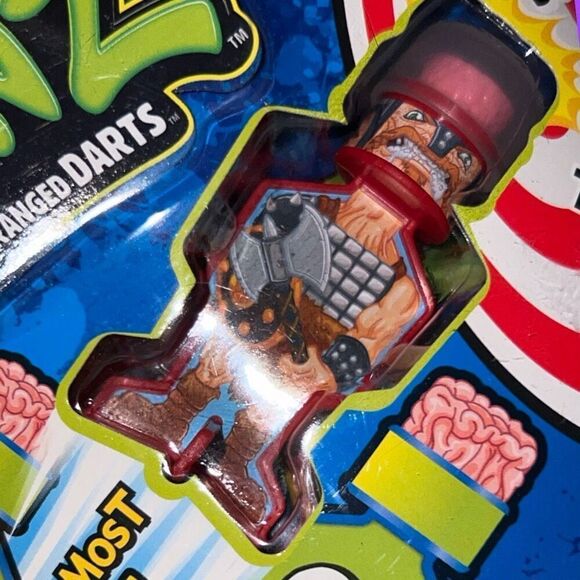 NIP Scatter Brainz Sticky Dart 3 Pack Series 1 Nutso Butso & 2 Mystery Darts B4 - Picture 4 of 5